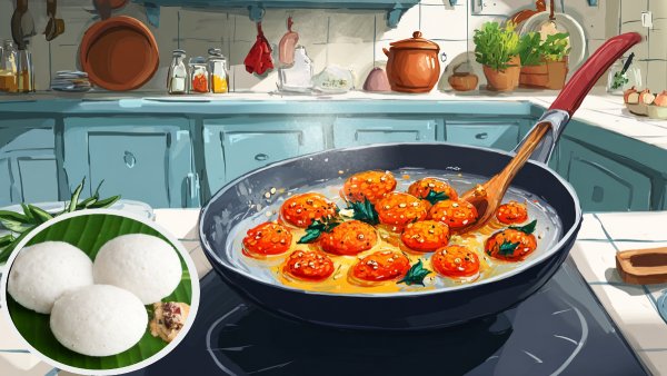 Street Style Fry Idli