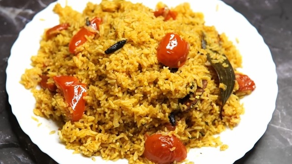 How To Make Tomato Biryani Within 20 Minutes At Home In Kannada