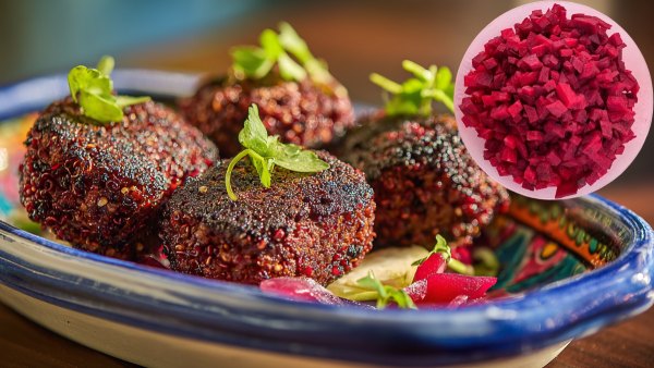 Beetroot Quinoa Kebab