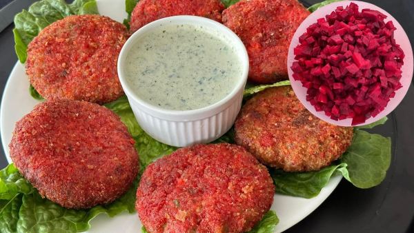 Beetroot Quinoa Kebab Recipe
