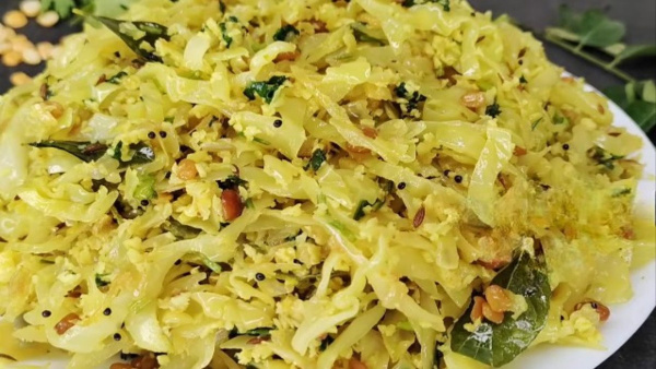 How To Make Cabbage Palya With Easy Way At Home In Kannada