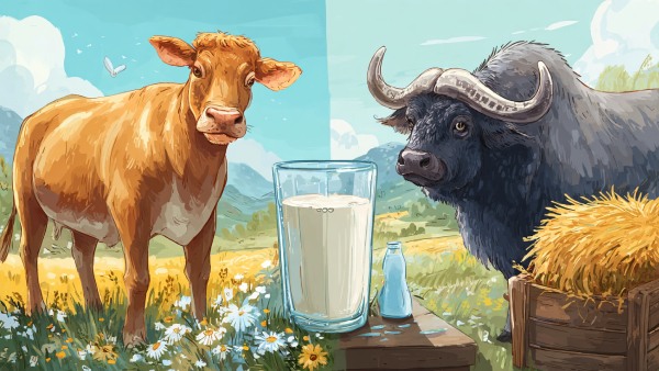 Cow Milk amp amp Buffalo Milk