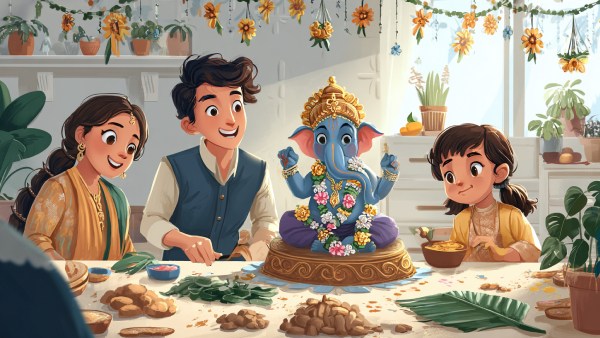 Eco Friendly Ganesha Idol Eco Friendly Ganesha Idol