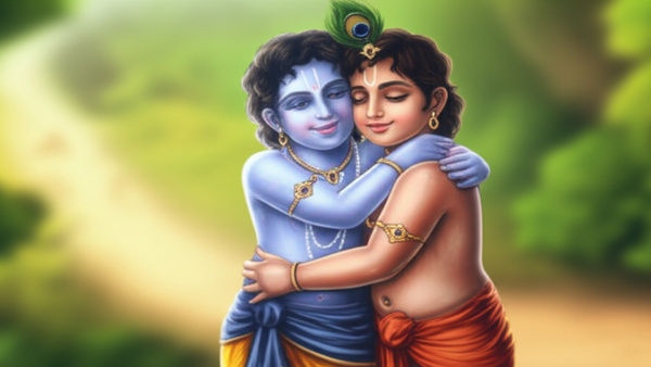 Share These Amazing Photos Of Krishna And Sudama With Your Friends