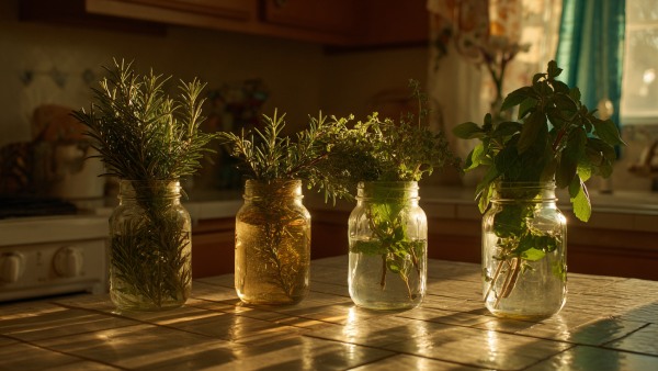 Herbs in Water