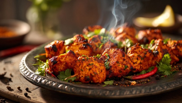 How to Make Restaurant-Style Mint Chicken Tikka