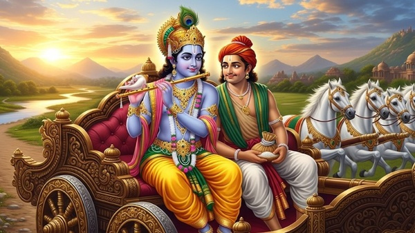 Share These Amazing Photos Of Krishna And Sudama With Your Friends
