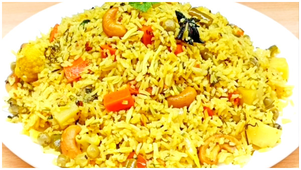 How To Special Marriage Style Palav At Home In Kannada