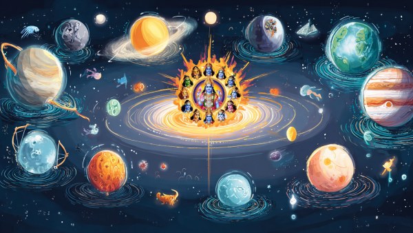 navagraha and vishnu avatars