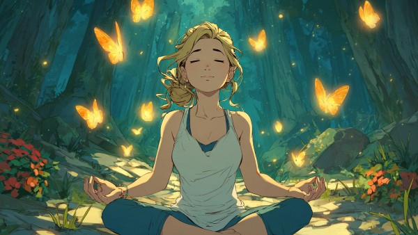 simple yoga for stress relief