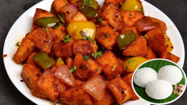 street style chilli idli