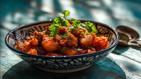 Aloo sukka Aloo sukka