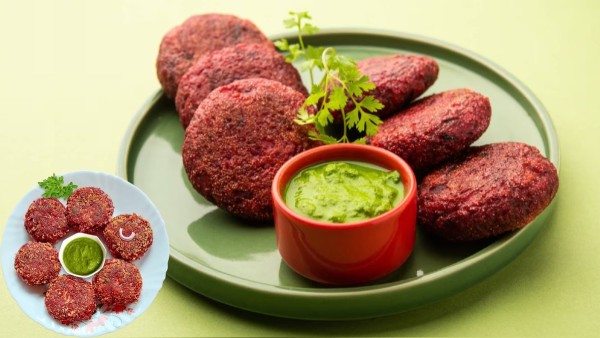 Beetroot Tikki For Navratri