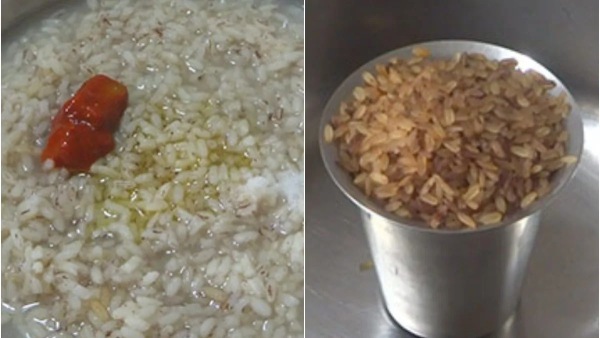 Boiled rice porridge