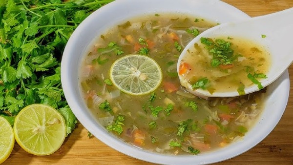 Coriander Vegetable Soup