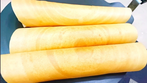 How To Make Godi Paper Roast Dosa At Home In Kannada