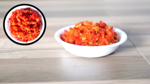 How To Make Green Chilli Garlic Chutney For Taste At Home In Kannada