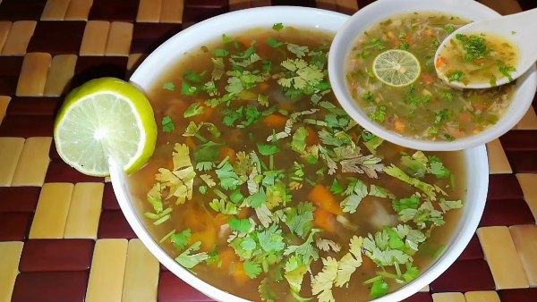 How to Make Lemon Coriander Vegetable Soup