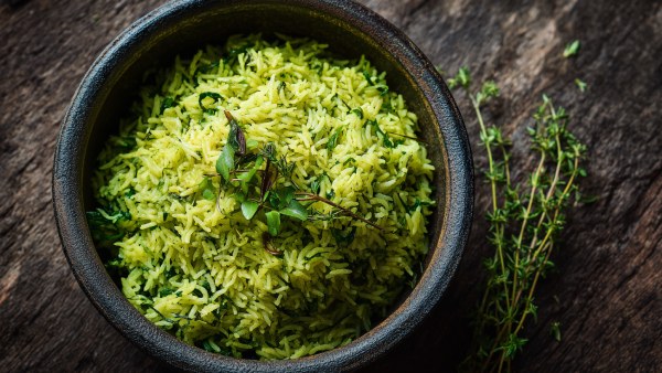 How to Make Spinach Ghee Rice