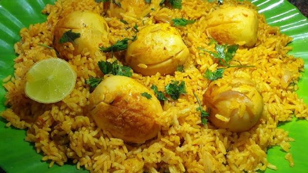 masala egg biriyani