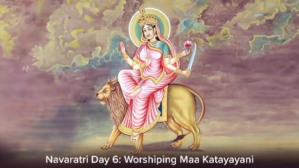 Navratri Day 6 Maa Katyayani Puja Vidh Navratri Day 6 Maa Katyayani Puja Vidh