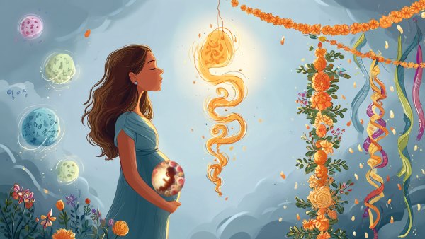 pregnancy and navratri spiritual connection