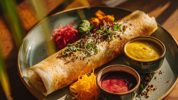 protein rich dal dosa