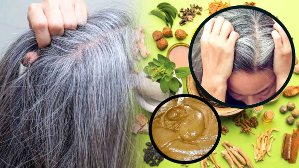 Easily Turn White Hair Black At Home With Guaranteed
