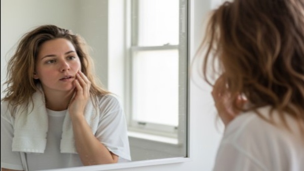 Ever noticed your face looks puffier when you wake up
