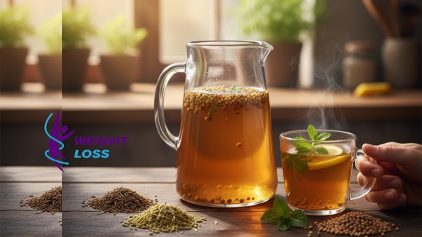 सौंफ जीरा धनिया पानी