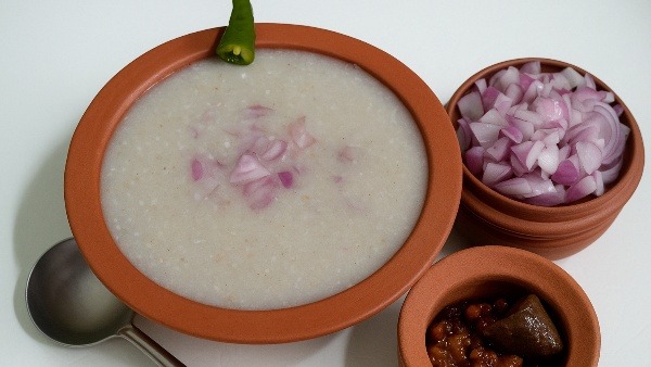 Kambu murungai keerai Kanji