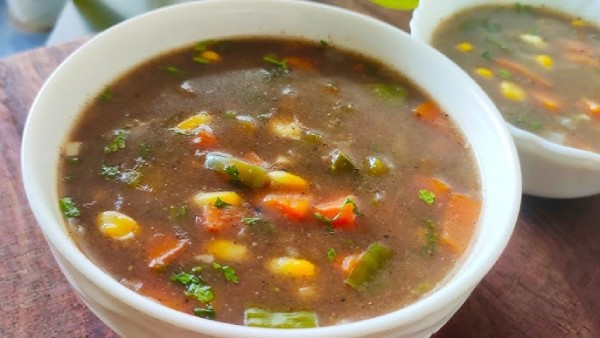 Ragi Vegetable Soup Recipe