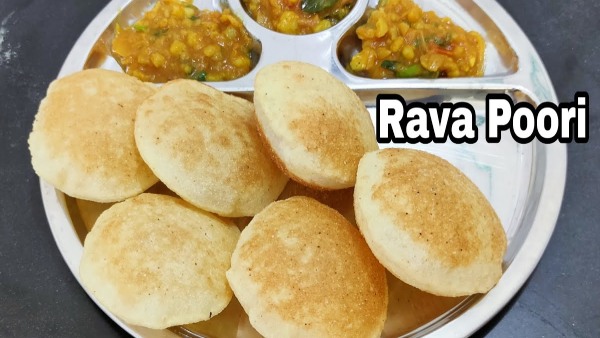 Rava Masala Puri