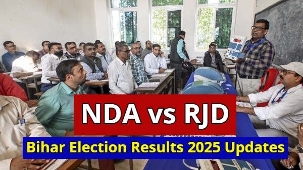 Bihar Election 2025 NDA Maintains Strong Lead as Vote Counting Continues Bihar Election 2025 NDA Maintains Strong Lead as Vote Counting Continues