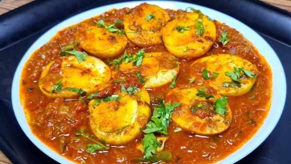 Egg Pudina Masala Recipe