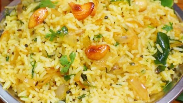 How To Make Onion Rice without Any Vegetables At Home In Kannada