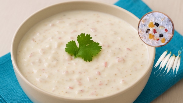 Radish Raita Recipe