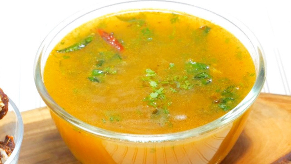 How To Make Rasam Using Tamarind At Home In Kannada