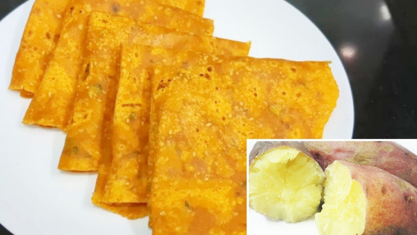 How To Make Sweet Potato Chapati At Home In Kannada
