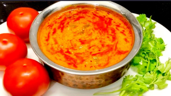 Tomato Kurma Recipe For Idli And Dosa At Home In Kannada