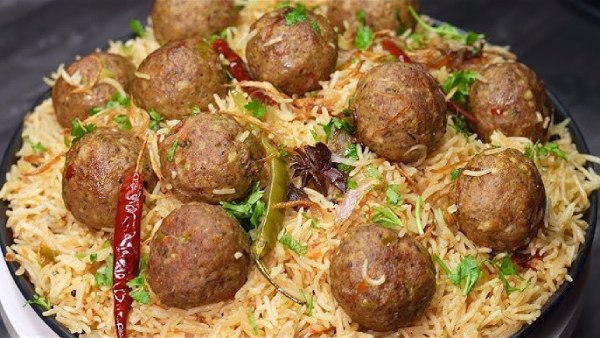 Awadhi Kofta Pulao Recipe