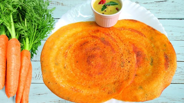 Carrot Dosa Recipe