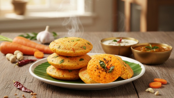 Carrot Idli