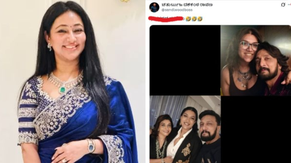 Fan Wars Cross the Line Derogatory Attacks on Sudeep s Wife and Daughter Spark Outrage