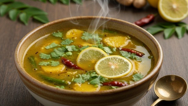 Ginger Lemon Saaru Recipe Ginger Lemon Saaru Recipe