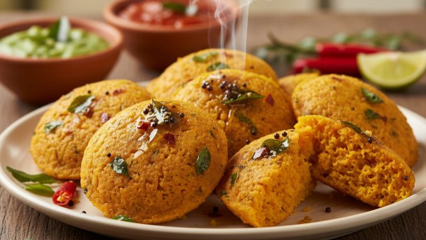 Karnataka Style Pumpkin Idli