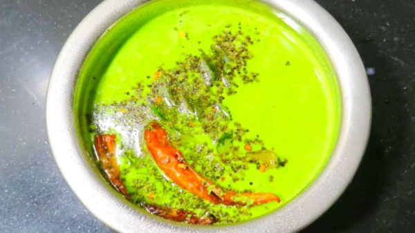 How To Make Palak Or Spinach Tambuli At Home In Kannada