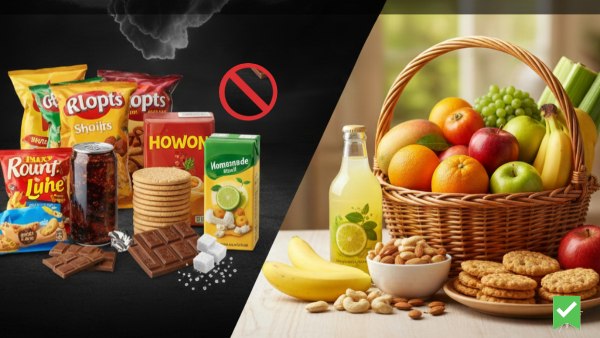 Unhealthy foods for kids Unhealthy foods for kids