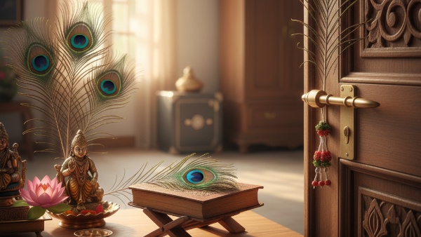 Vastu tips for mor pankh in home