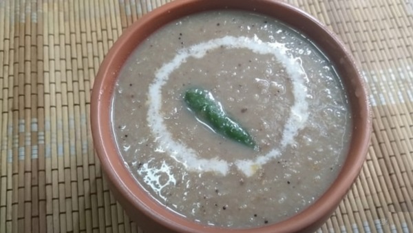 Kollu Vendhaya Poondu Kanji for Weight Loss